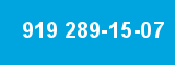 919 289-15-07 919 289-15-07